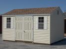 10x14 Peak Storage Shed with Vinyl Siding from Pine Creek Structures
